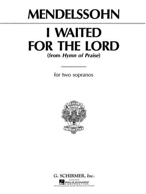 Felix Mendelssohn Bartholdy: I Waited for the Lord (from Hymn of Praise): Gesang mit Klavier