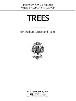 Oscar Rasbach: Trees: Gesang mit Klavier