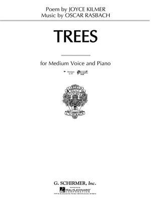 Oscar Rasbach: Trees: Gesang mit Klavier