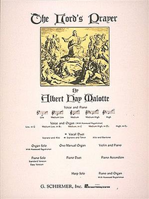 Albert Hay Malotte: The Lord's Prayer: Gesang Duett
