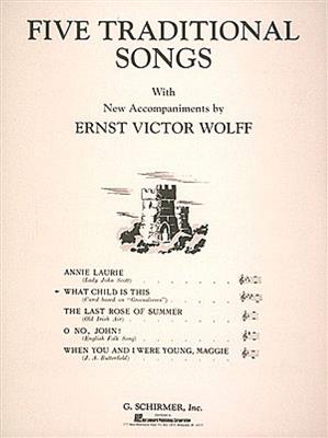 Ernst Victor Wolff: What Child Is This: Gesang mit Klavier
