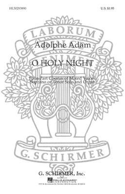 A. Adam: O Holy Night (Cantique de Noel): (Arr. D Buck): Gemischter Chor mit Begleitung