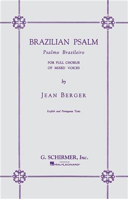 Jean Berger: Brazilian Psalm: Gemischter Chor mit Begleitung