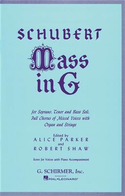 Franz Schubert: Mass In G: (Arr. Alice Parker): Gemischter Chor mit Begleitung