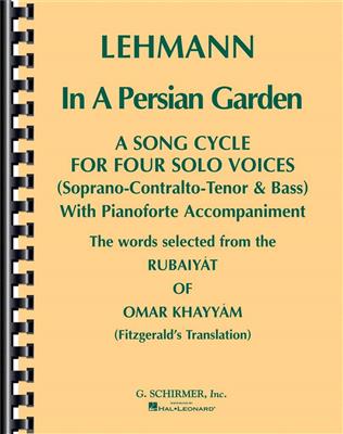 In a Persian Garden: Gesang mit Klavier