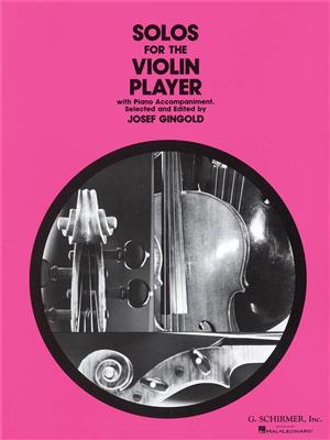 Solos for the Violin Player: Violine mit Begleitung