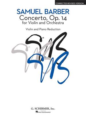 Samuel Barber: Concerto Op. 14 For Violin And Orchestra: Violine mit Begleitung