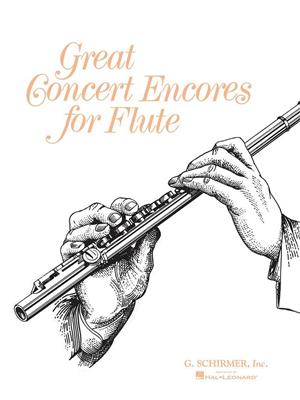 Great Concert Encores for Flute: Flöte mit Begleitung