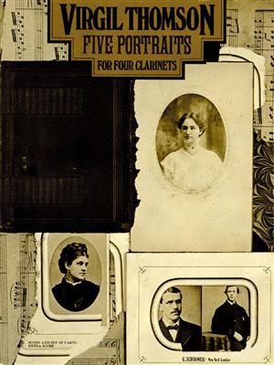 Virgil Thomson: 5 Portraits For 4 Clarinets: Klarinette Ensemble