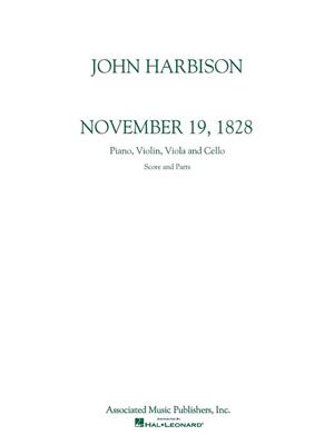 John Harbison: November 19, 1828: Klavierquartett
