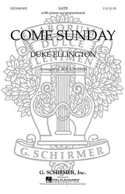 Duke Ellington: Come Sunday: (Arr. A Parker): Gemischter Chor mit Begleitung