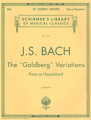 Johann Sebastian Bach: Bach: Goldberg Variations: Klavier Solo