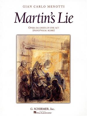 Gian Carlo Menotti: Martin's Lie: Gesang Solo