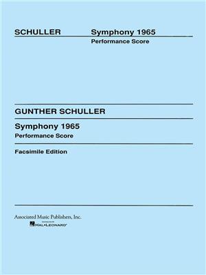 Gunther Schuller: Symphony (1965): Orchester