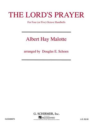 Albert Hay Malotte: The Lord's Prayer: (Arr. D Schoen): Handglocken oder Hand Chimes