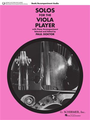 Solos For The Viola Player: Viola mit Begleitung