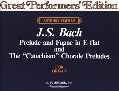 Johann Sebastian Bach: Prelude And Fugue In E Flat: Orgel