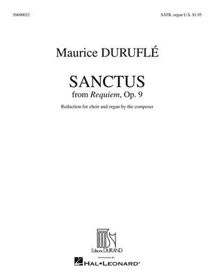 Maurice Duruflé: Sanctus: Gesang mit Klavier