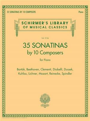 35 Sonatinas by 10 Composers for Piano: Klavier Solo