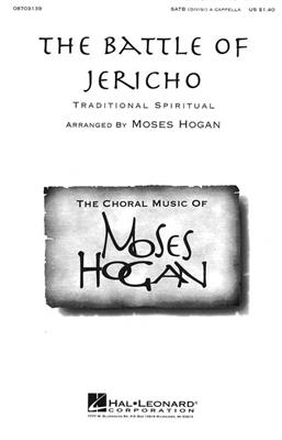 The battle of Jericho: (Arr. Moses Hogan): Gemischter Chor mit Begleitung