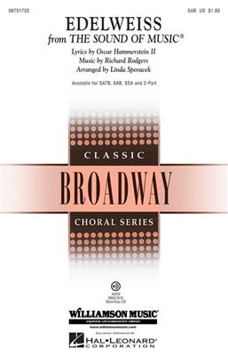 Oscar Hammerstein II: Edelweiss: (Arr. Linda Spevacek): Gemischter Chor mit Klavier/Orgel