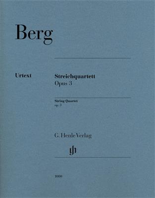 Alban Berg: Streichquartett op. 3: Streichquartett