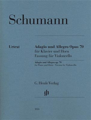 Robert Schumann: Adagio und Allegro op. 70 für Klavier und Horn: Cello mit Begleitung