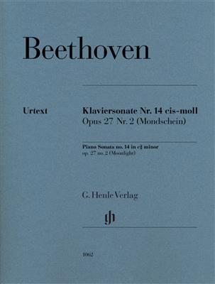 Ludwig van Beethoven: Klaviersonate Nr. 14 cis-moll op. 27 Nr. 2: Klavier Solo