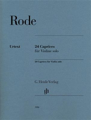 Pierre Rode: 24 Caprices: Violine Solo