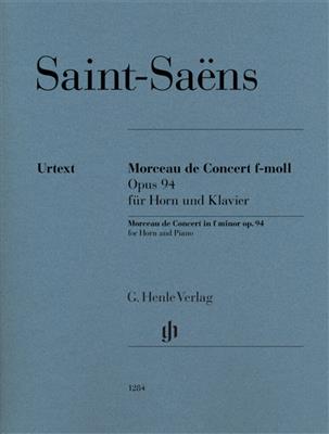 Camille Saint-Saëns: Morceau de Concert f-moll Opus 94: Horn mit Begleitung