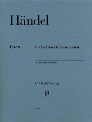 Georg Friedrich Händel: Six Recorder Sonatas: Altblockflöte mit Begleitung