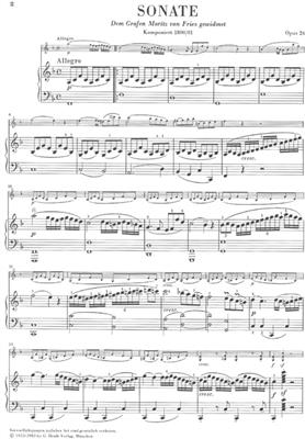 Ludwig van Beethoven: Spring Sonata In F Op.24: Violine mit Begleitung