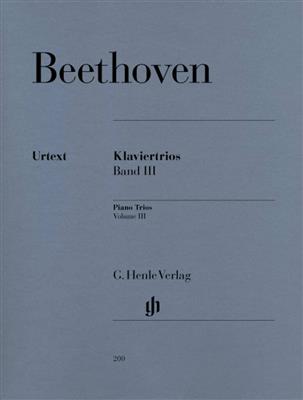 Ludwig van Beethoven: Piano Trios, Volume III: Klaviertrio