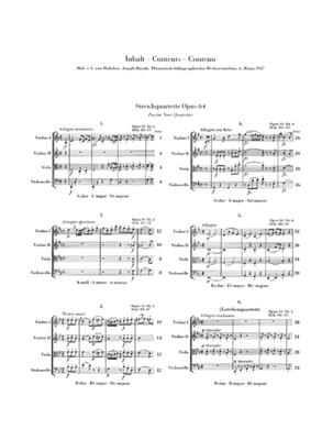 Franz Joseph Haydn: Streichquartette Heft VIII op. 64: Streichquartett