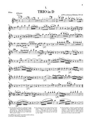 Franz Joseph Haydn: Piano Trios, Volume III: Kammerensemble