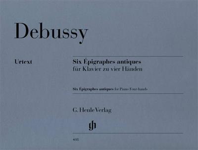 Claude Debussy: Six Epigraphes Antiques - Piano Duet: Klavier vierhändig