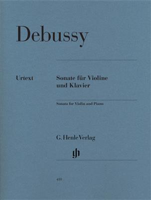 Claude Debussy: Sonata For Violin And Piano In G Minor: Violine mit Begleitung