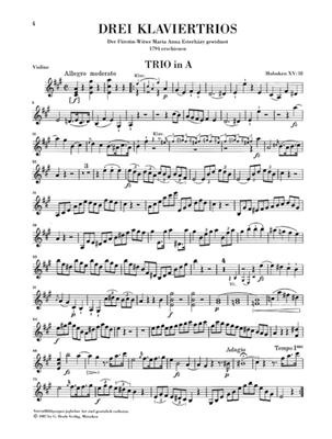 Franz Joseph Haydn: Piano Trios, Volume IV: Klaviertrio