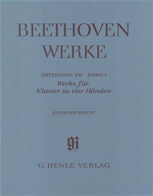 Ludwig van Beethoven: Werke für Klavier zu vier Händen