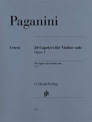 Niccolò Paganini: 24 Capricci op. 1: Violine Solo