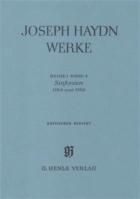 Franz Joseph Haydn: Sinfonias 1764 And 1765 Critical Report