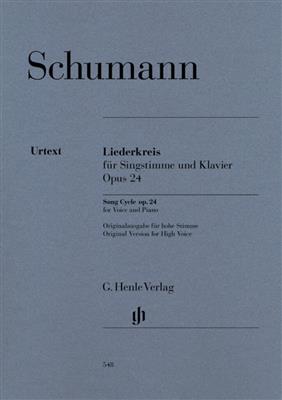 Robert Schumann: Song Cycle Op. 24: Gesang mit Klavier
