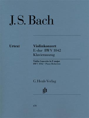 Johann Sebastian Bach: Concerto For Violin And Orchestra In E BWV 1042: Violine mit Begleitung