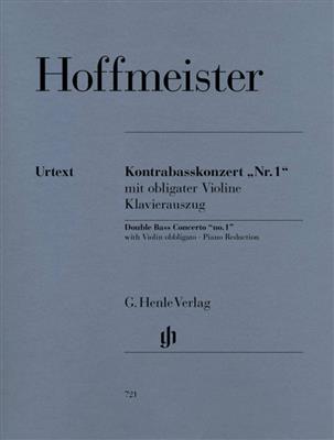 Franz Anton Hoffmeister: Concert 1 ( Mit Obligater Violine ): Kontrabass mit Begleitung
