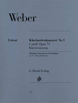 Carl Maria von Weber: Clarinet Concerto No.1 F minor Op.73: Klarinette mit Begleitung