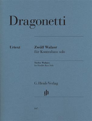 D. Dragonetti: Zwolf Walzer Kontrabass Solo: Kontrabass Solo
