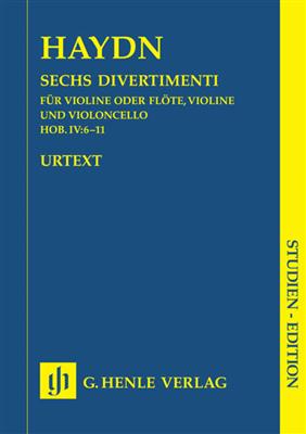 Franz Joseph Haydn: Six Divertimenti For Violin: Violine Solo