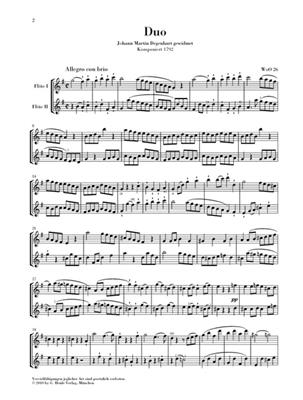 Ludwig van Beethoven: Flute Duo WoO 26 - Henle Urtext: Flöte Duett