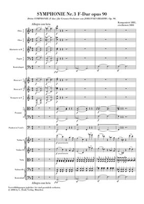 Johannes Brahms: Symphonie Nr.3 F-Dur Op.90: Orchester