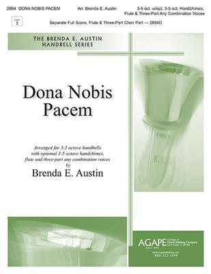 Dona Nobis Pacem: (Arr. Brenda Austin): Handglocken oder Hand Chimes